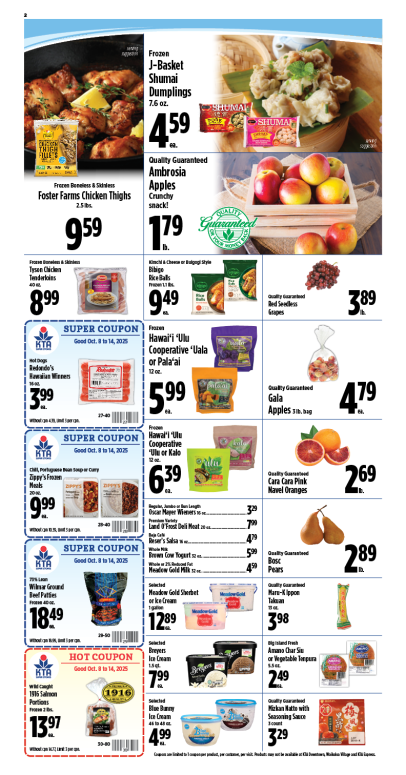 Image of page 2 of weekly savings