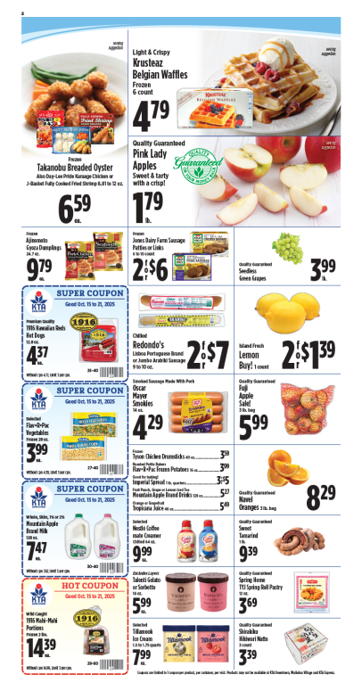 Image of page 2 of weekly savings