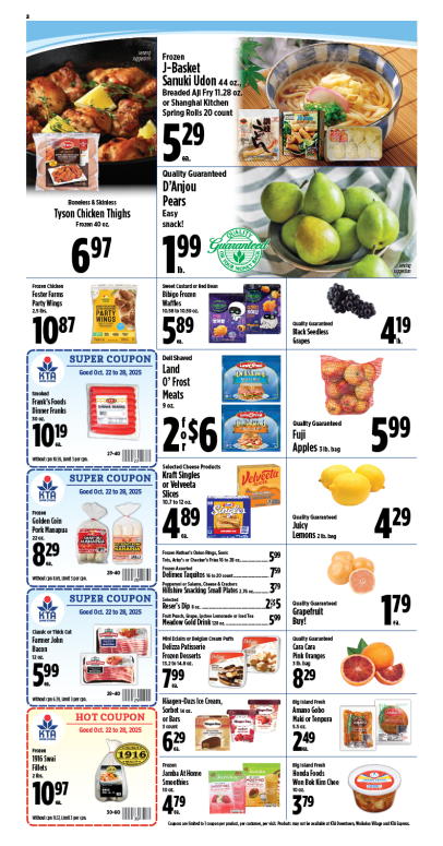 Image of page 2 of weekly savings