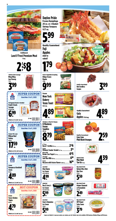 Image of page 2 of weekly savings