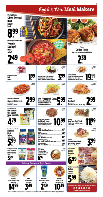 Image of page 3 of weekly savings