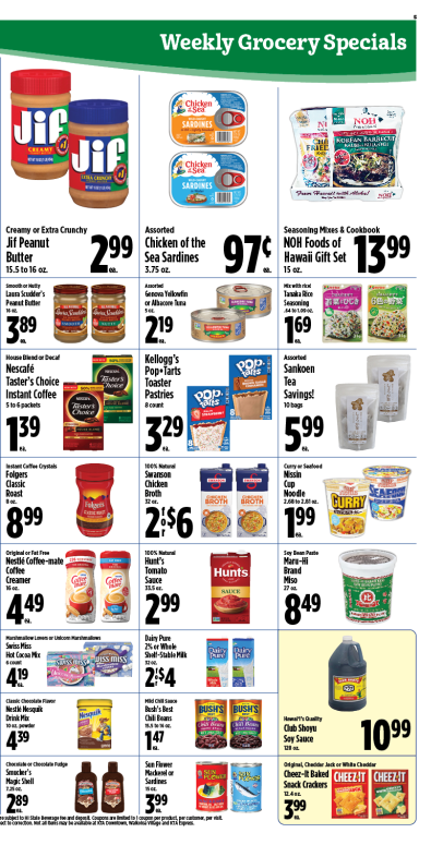 Image of page 5 of weekly savings
