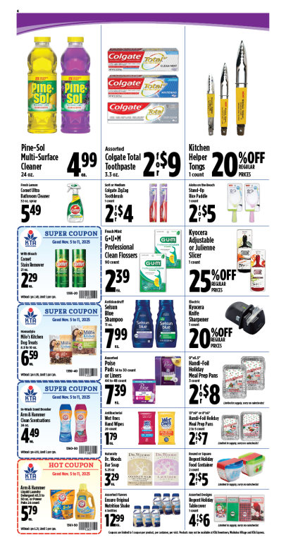 Image of page 6 of weekly savings